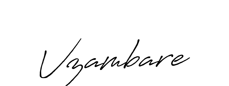 if you are searching for the best signature style for your name Vzambare. so please give up your signature search. here we have designed multiple signature styles  using Antro_Vectra_Bolder. Vzambare signature style 7 images and pictures png