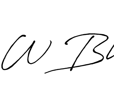 Once you've used our free online signature maker to create your best signature Antro_Vectra_Bolder style, it's time to enjoy all of the benefits that W Bl name signing documents. W Bl signature style 7 images and pictures png