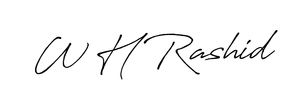 See photos of W H Rashid official signature by Spectra . Check more albums & portfolios. Read reviews & check more about Antro_Vectra_Bolder font. W H Rashid signature style 7 images and pictures png