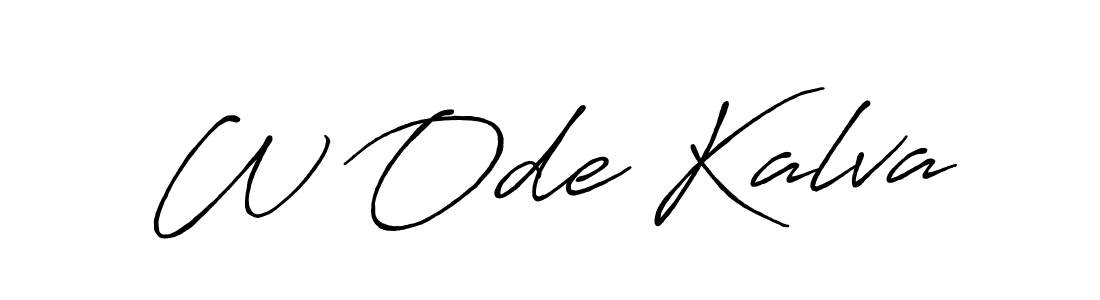 Best and Professional Signature Style for W Ode Kalva. Antro_Vectra_Bolder Best Signature Style Collection. W Ode Kalva signature style 7 images and pictures png