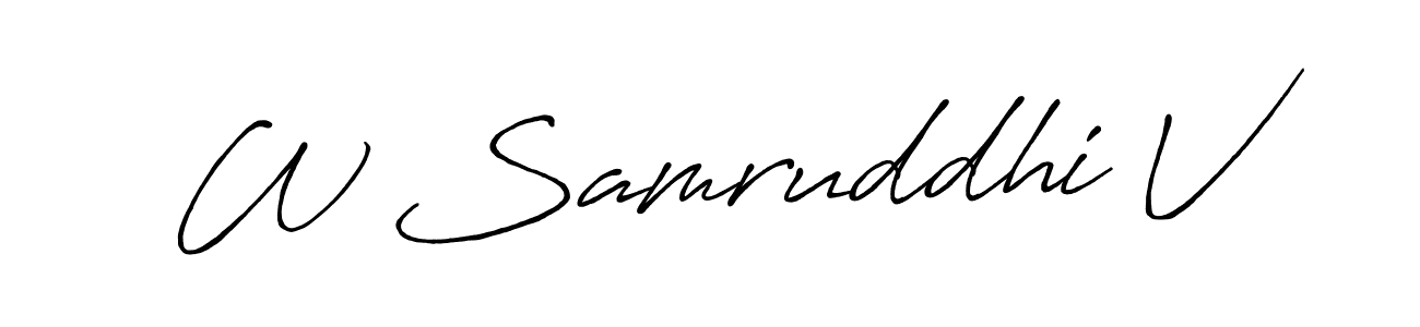 This is the best signature style for the W Samruddhi V name. Also you like these signature font (Antro_Vectra_Bolder). Mix name signature. W Samruddhi V signature style 7 images and pictures png