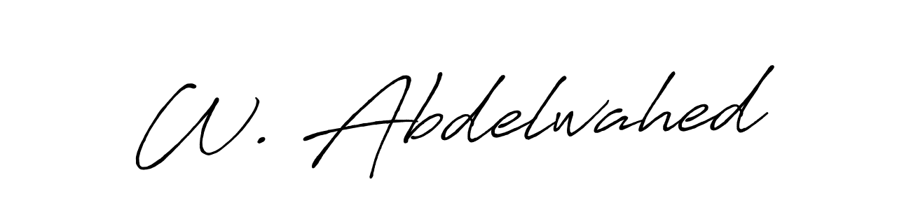 See photos of W. Abdelwahed official signature by Spectra . Check more albums & portfolios. Read reviews & check more about Antro_Vectra_Bolder font. W. Abdelwahed signature style 7 images and pictures png