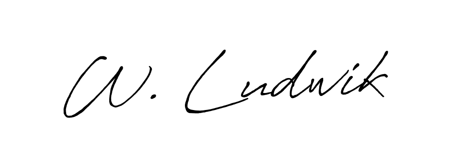 You can use this online signature creator to create a handwritten signature for the name W. Ludwik. This is the best online autograph maker. W. Ludwik signature style 7 images and pictures png