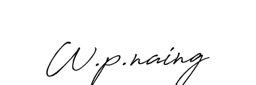 This is the best signature style for the W.p.naing name. Also you like these signature font (Antro_Vectra_Bolder). Mix name signature. W.p.naing signature style 7 images and pictures png