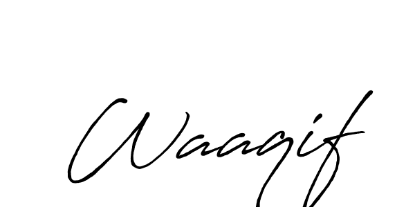It looks lik you need a new signature style for name Waaqif. Design unique handwritten (Antro_Vectra_Bolder) signature with our free signature maker in just a few clicks. Waaqif signature style 7 images and pictures png