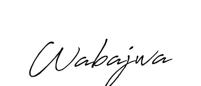 Here are the top 10 professional signature styles for the name Wabajwa. These are the best autograph styles you can use for your name. Wabajwa signature style 7 images and pictures png