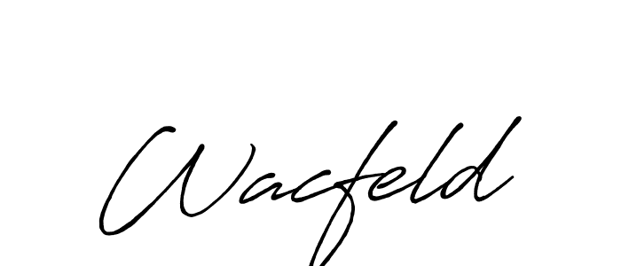 How to Draw Wacfeld signature style? Antro_Vectra_Bolder is a latest design signature styles for name Wacfeld. Wacfeld signature style 7 images and pictures png