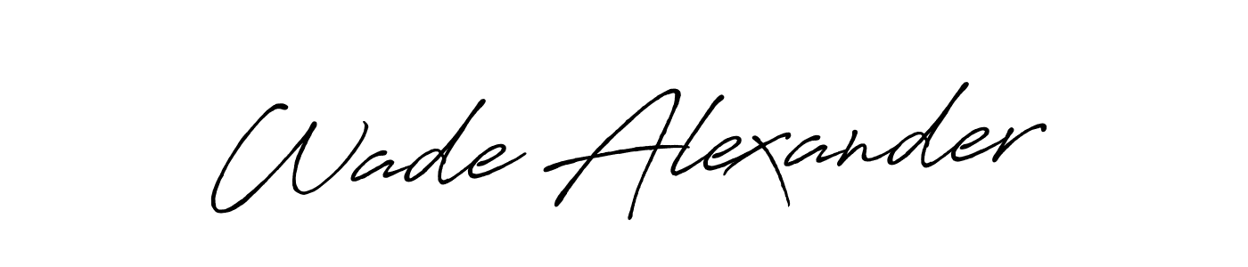 You can use this online signature creator to create a handwritten signature for the name Wade Alexander. This is the best online autograph maker. Wade Alexander signature style 7 images and pictures png