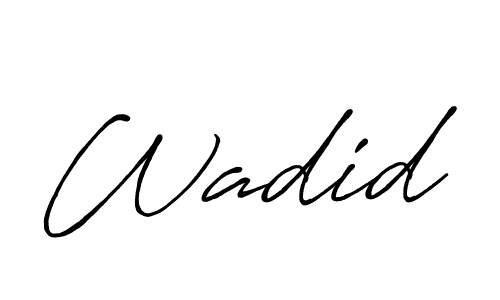 Make a short Wadid signature style. Manage your documents anywhere anytime using Antro_Vectra_Bolder. Create and add eSignatures, submit forms, share and send files easily. Wadid signature style 7 images and pictures png