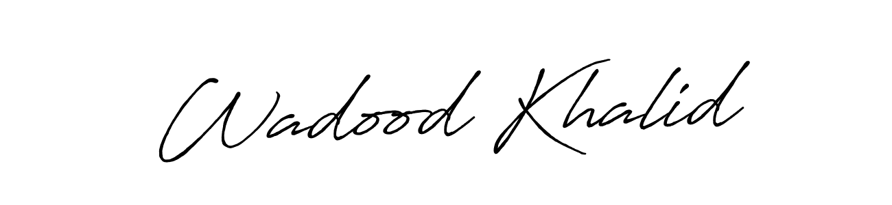 This is the best signature style for the Wadood Khalid name. Also you like these signature font (Antro_Vectra_Bolder). Mix name signature. Wadood Khalid signature style 7 images and pictures png