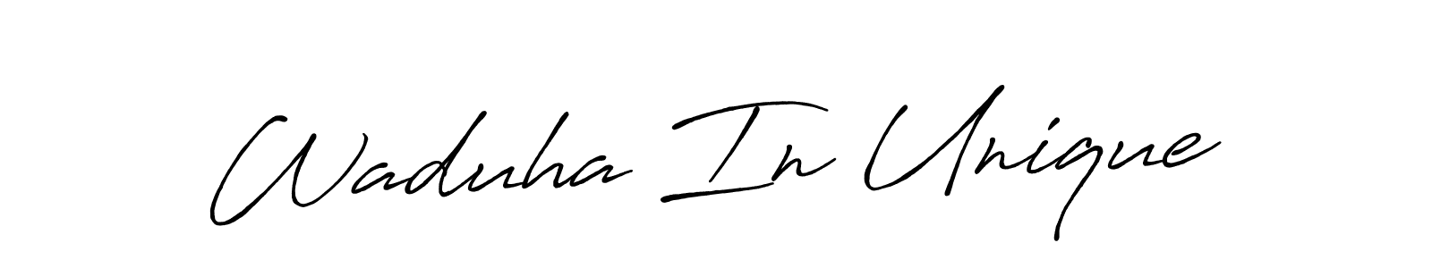 See photos of Waduha In Unique official signature by Spectra . Check more albums & portfolios. Read reviews & check more about Antro_Vectra_Bolder font. Waduha In Unique signature style 7 images and pictures png