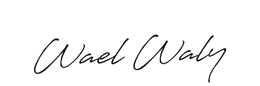 Check out images of Autograph of Wael Waly name. Actor Wael Waly Signature Style. Antro_Vectra_Bolder is a professional sign style online. Wael Waly signature style 7 images and pictures png