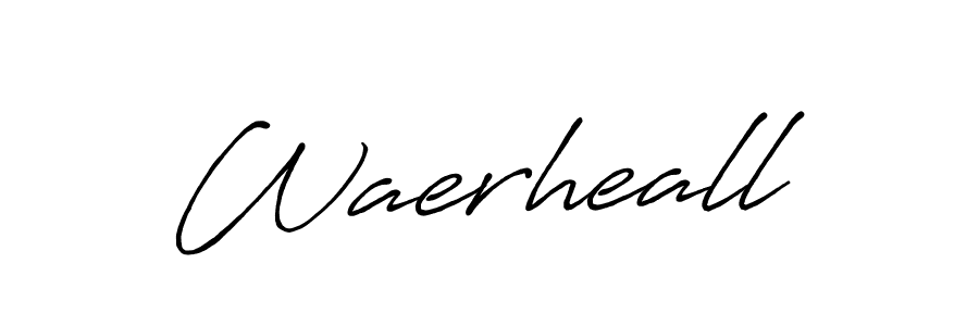 How to Draw Waerheall signature style? Antro_Vectra_Bolder is a latest design signature styles for name Waerheall. Waerheall signature style 7 images and pictures png