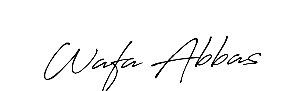 How to Draw Wafa Abbas signature style? Antro_Vectra_Bolder is a latest design signature styles for name Wafa Abbas. Wafa Abbas signature style 7 images and pictures png