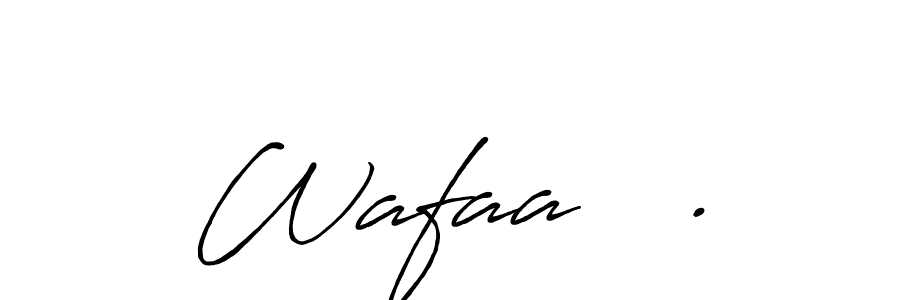 Antro_Vectra_Bolder is a professional signature style that is perfect for those who want to add a touch of class to their signature. It is also a great choice for those who want to make their signature more unique. Get Wafaa   . name to fancy signature for free. Wafaa   . signature style 7 images and pictures png