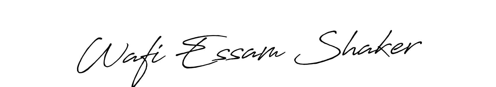 You can use this online signature creator to create a handwritten signature for the name Wafi Essam Shaker. This is the best online autograph maker. Wafi Essam Shaker signature style 7 images and pictures png