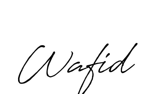 Once you've used our free online signature maker to create your best signature Antro_Vectra_Bolder style, it's time to enjoy all of the benefits that Wafid name signing documents. Wafid signature style 7 images and pictures png
