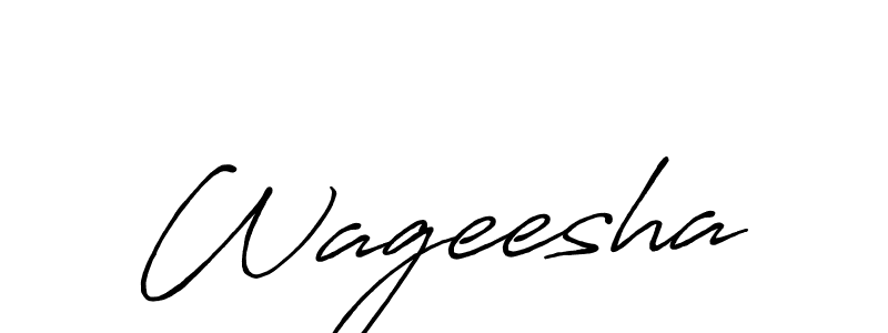 Similarly Antro_Vectra_Bolder is the best handwritten signature design. Signature creator online .You can use it as an online autograph creator for name Wageesha. Wageesha signature style 7 images and pictures png