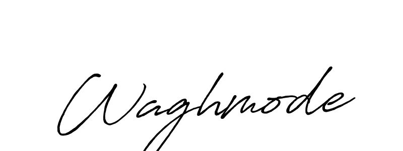 How to make Waghmode signature? Antro_Vectra_Bolder is a professional autograph style. Create handwritten signature for Waghmode name. Waghmode signature style 7 images and pictures png