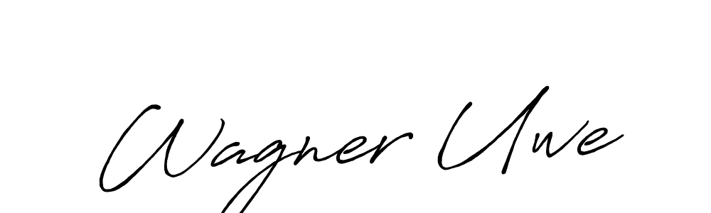 Similarly Antro_Vectra_Bolder is the best handwritten signature design. Signature creator online .You can use it as an online autograph creator for name Wagner Uwe. Wagner Uwe signature style 7 images and pictures png