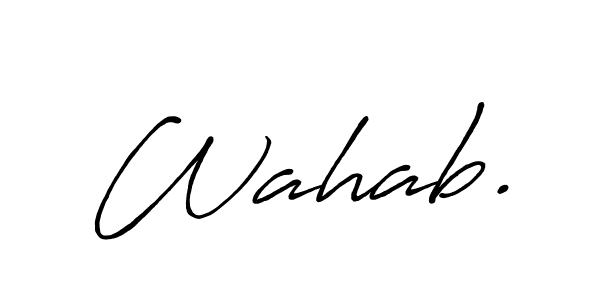 How to Draw Wahab. signature style? Antro_Vectra_Bolder is a latest design signature styles for name Wahab.. Wahab. signature style 7 images and pictures png