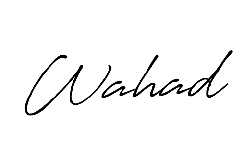 This is the best signature style for the Wahad name. Also you like these signature font (Antro_Vectra_Bolder). Mix name signature. Wahad signature style 7 images and pictures png