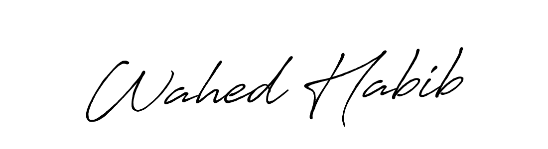 See photos of Wahed Habib official signature by Spectra . Check more albums & portfolios. Read reviews & check more about Antro_Vectra_Bolder font. Wahed Habib signature style 7 images and pictures png