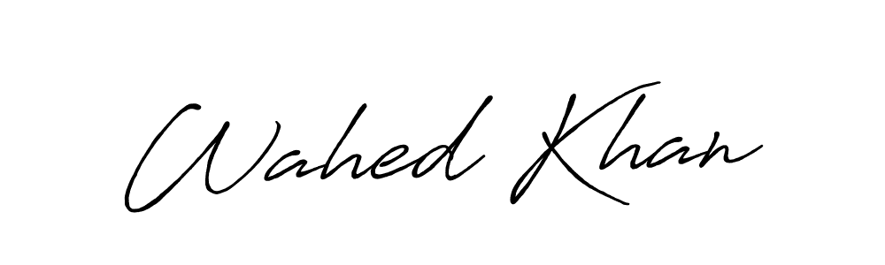 How to Draw Wahed Khan signature style? Antro_Vectra_Bolder is a latest design signature styles for name Wahed Khan. Wahed Khan signature style 7 images and pictures png