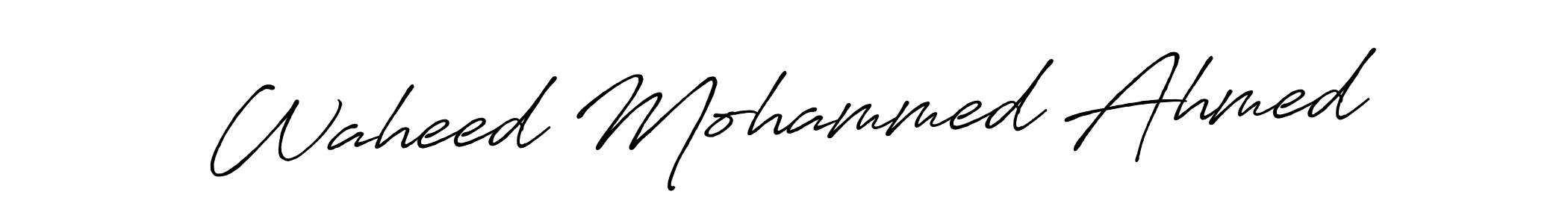 Once you've used our free online signature maker to create your best signature Antro_Vectra_Bolder style, it's time to enjoy all of the benefits that Waheed Mohammed Ahmed name signing documents. Waheed Mohammed Ahmed signature style 7 images and pictures png