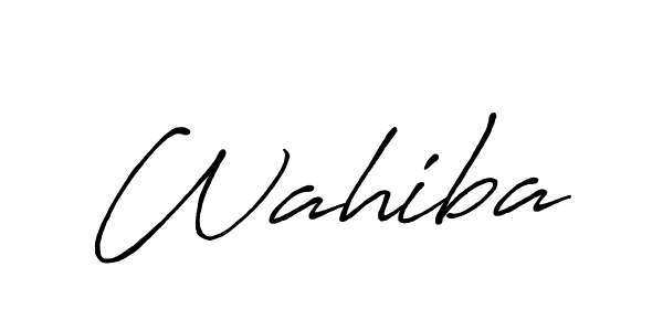 Best and Professional Signature Style for Wahiba. Antro_Vectra_Bolder Best Signature Style Collection. Wahiba signature style 7 images and pictures png