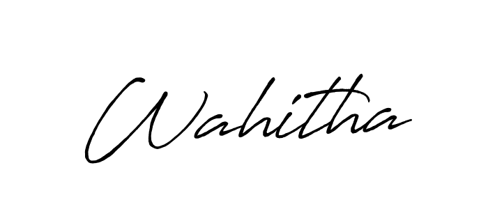 This is the best signature style for the Wahitha name. Also you like these signature font (Antro_Vectra_Bolder). Mix name signature. Wahitha signature style 7 images and pictures png