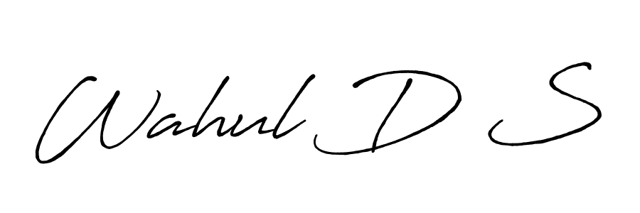 See photos of Wahul D S official signature by Spectra . Check more albums & portfolios. Read reviews & check more about Antro_Vectra_Bolder font. Wahul D S signature style 7 images and pictures png