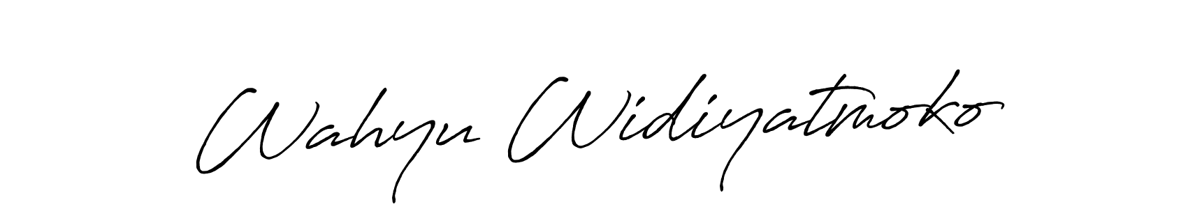 Also You can easily find your signature by using the search form. We will create Wahyu Widiyatmoko name handwritten signature images for you free of cost using Antro_Vectra_Bolder sign style. Wahyu Widiyatmoko signature style 7 images and pictures png