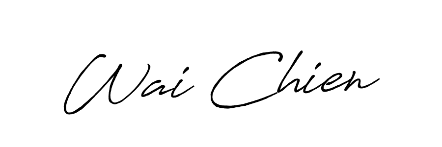 Here are the top 10 professional signature styles for the name Wai Chien. These are the best autograph styles you can use for your name. Wai Chien signature style 7 images and pictures png