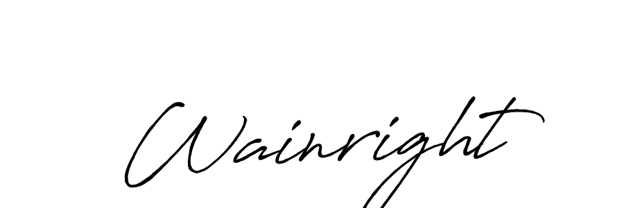 Make a short Wainright signature style. Manage your documents anywhere anytime using Antro_Vectra_Bolder. Create and add eSignatures, submit forms, share and send files easily. Wainright signature style 7 images and pictures png
