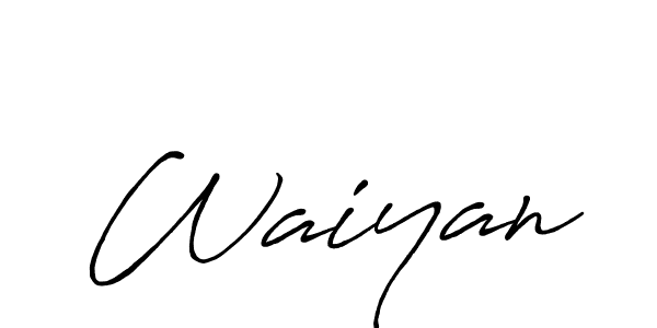 Similarly Antro_Vectra_Bolder is the best handwritten signature design. Signature creator online .You can use it as an online autograph creator for name Waiyan. Waiyan signature style 7 images and pictures png