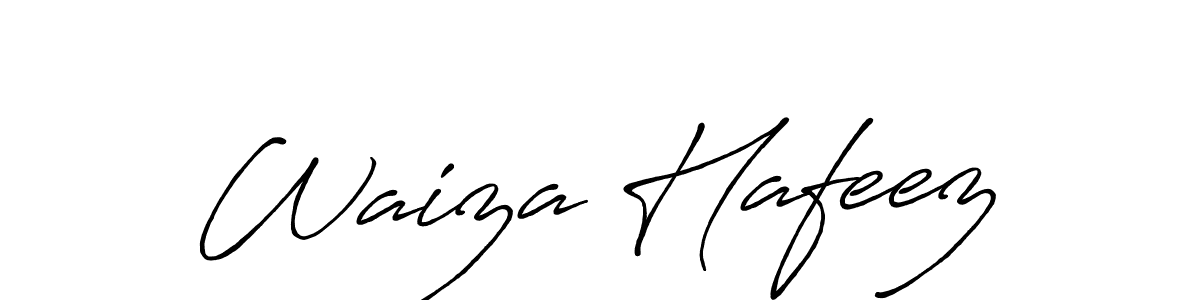 Antro_Vectra_Bolder is a professional signature style that is perfect for those who want to add a touch of class to their signature. It is also a great choice for those who want to make their signature more unique. Get Waiza Hafeez name to fancy signature for free. Waiza Hafeez signature style 7 images and pictures png