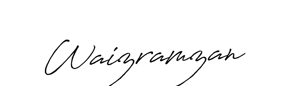 Also we have Waizramzan name is the best signature style. Create professional handwritten signature collection using Antro_Vectra_Bolder autograph style. Waizramzan signature style 7 images and pictures png
