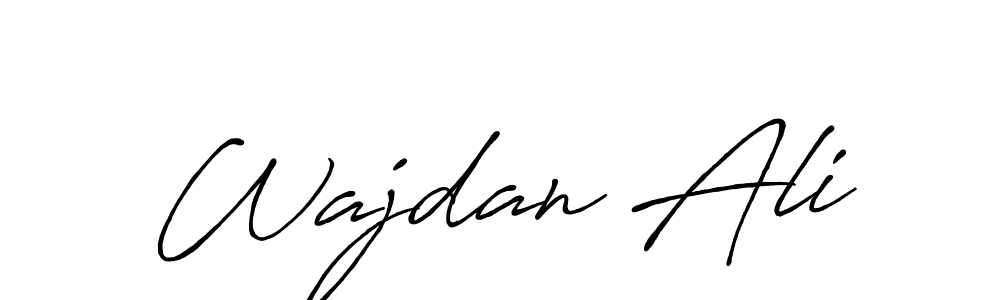 Antro_Vectra_Bolder is a professional signature style that is perfect for those who want to add a touch of class to their signature. It is also a great choice for those who want to make their signature more unique. Get Wajdan Ali name to fancy signature for free. Wajdan Ali signature style 7 images and pictures png