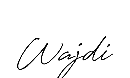 You can use this online signature creator to create a handwritten signature for the name Wajdi. This is the best online autograph maker. Wajdi signature style 7 images and pictures png