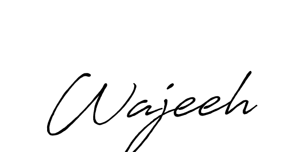 Also You can easily find your signature by using the search form. We will create Wajeeh name handwritten signature images for you free of cost using Antro_Vectra_Bolder sign style. Wajeeh signature style 7 images and pictures png