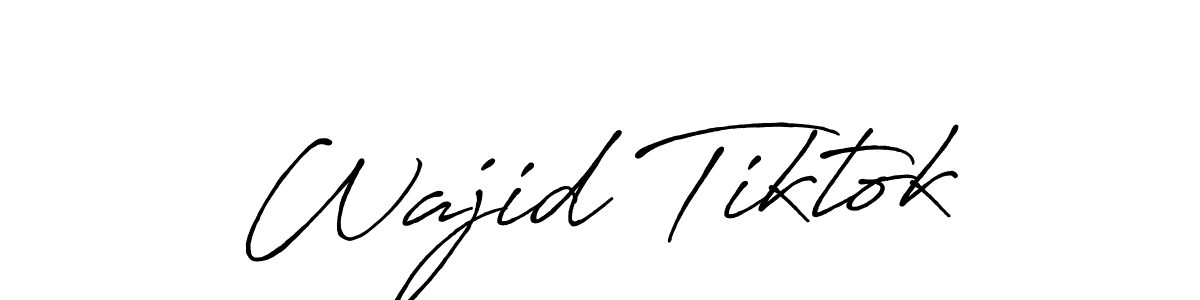 Also we have Wajid Tiktok name is the best signature style. Create professional handwritten signature collection using Antro_Vectra_Bolder autograph style. Wajid Tiktok signature style 7 images and pictures png