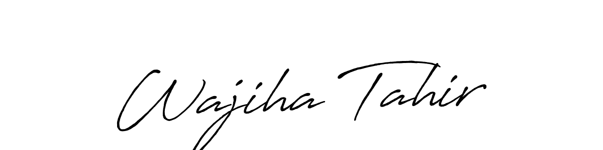 Check out images of Autograph of Wajiha Tahir name. Actor Wajiha Tahir Signature Style. Antro_Vectra_Bolder is a professional sign style online. Wajiha Tahir signature style 7 images and pictures png