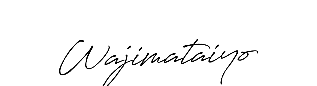 This is the best signature style for the Wajimataiyo name. Also you like these signature font (Antro_Vectra_Bolder). Mix name signature. Wajimataiyo signature style 7 images and pictures png