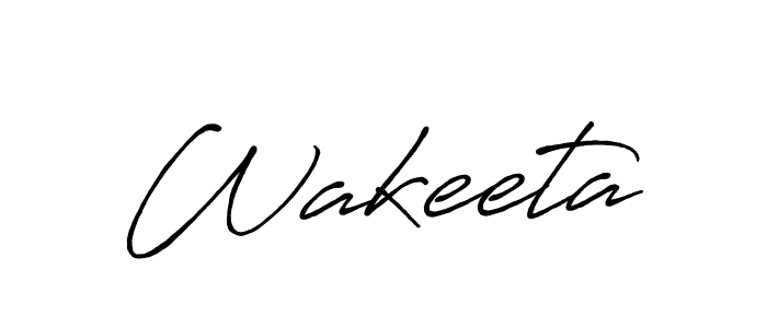 Here are the top 10 professional signature styles for the name Wakeeta. These are the best autograph styles you can use for your name. Wakeeta signature style 7 images and pictures png