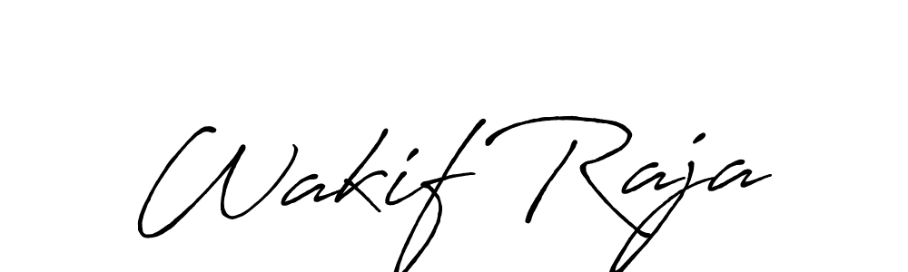Similarly Antro_Vectra_Bolder is the best handwritten signature design. Signature creator online .You can use it as an online autograph creator for name Wakif Raja. Wakif Raja signature style 7 images and pictures png