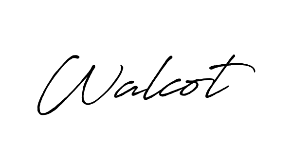 Once you've used our free online signature maker to create your best signature Antro_Vectra_Bolder style, it's time to enjoy all of the benefits that Walcot name signing documents. Walcot signature style 7 images and pictures png