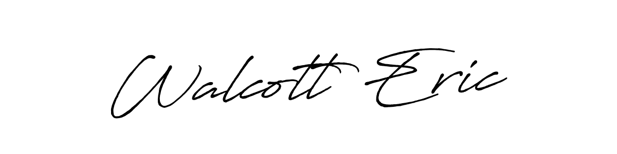 Make a beautiful signature design for name Walcott Eric. Use this online signature maker to create a handwritten signature for free. Walcott Eric signature style 7 images and pictures png