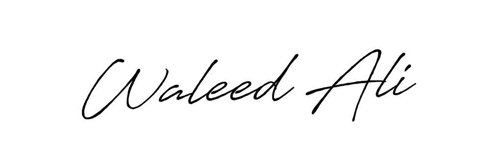 You should practise on your own different ways (Antro_Vectra_Bolder) to write your name (Waleed Ali) in signature. don't let someone else do it for you. Waleed Ali signature style 7 images and pictures png