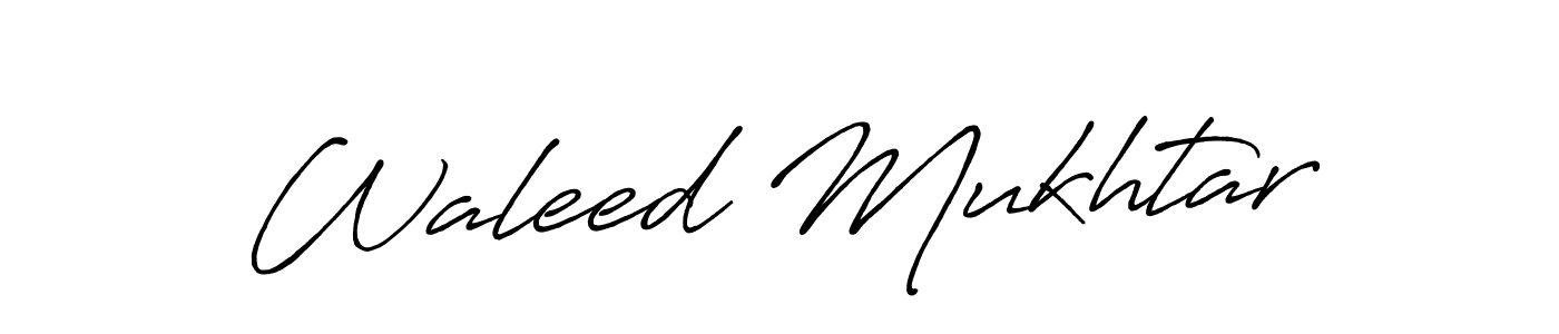 Also You can easily find your signature by using the search form. We will create Waleed Mukhtar name handwritten signature images for you free of cost using Antro_Vectra_Bolder sign style. Waleed Mukhtar signature style 7 images and pictures png